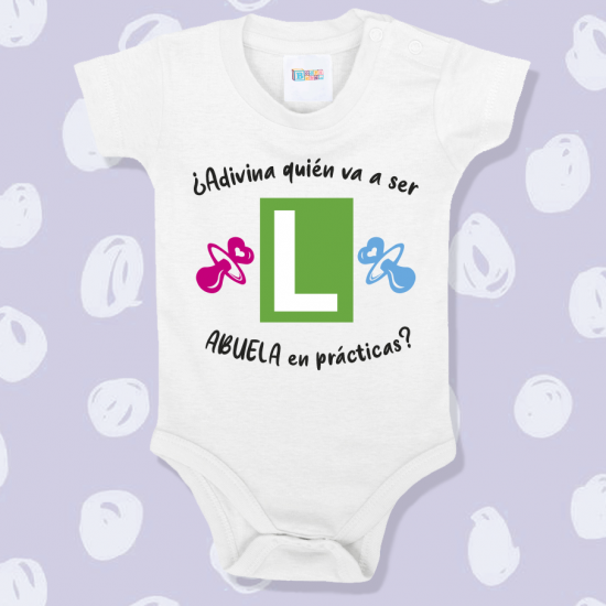Body para bebé de 3 a 12 meses con diseño divertido, original y graciosos  